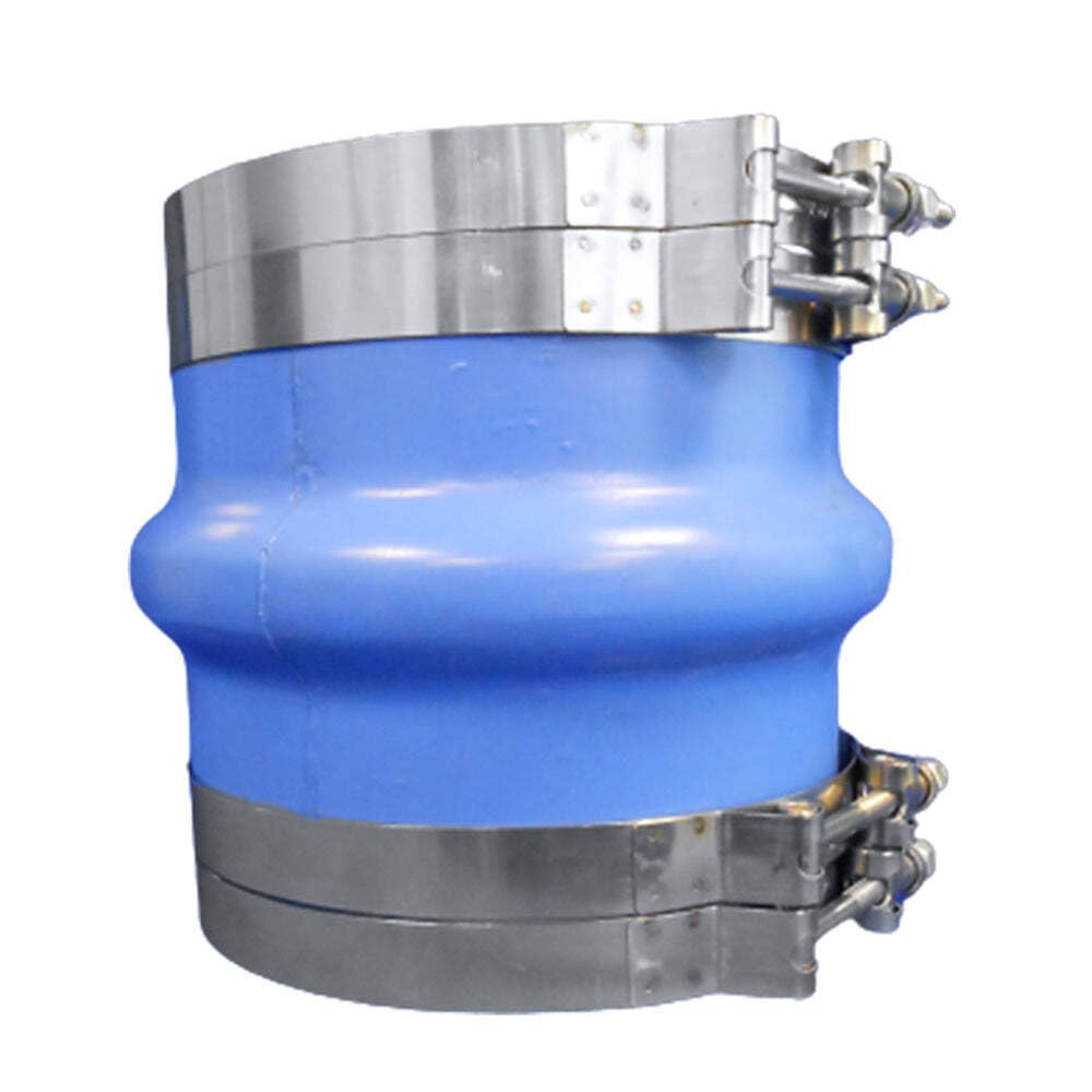 Trident Marine 8'' Id Blue Silicone Molded Wet Exhaust Hump W/4 T-Bolt Clamp,WBAUVB0D7RBGMGZ