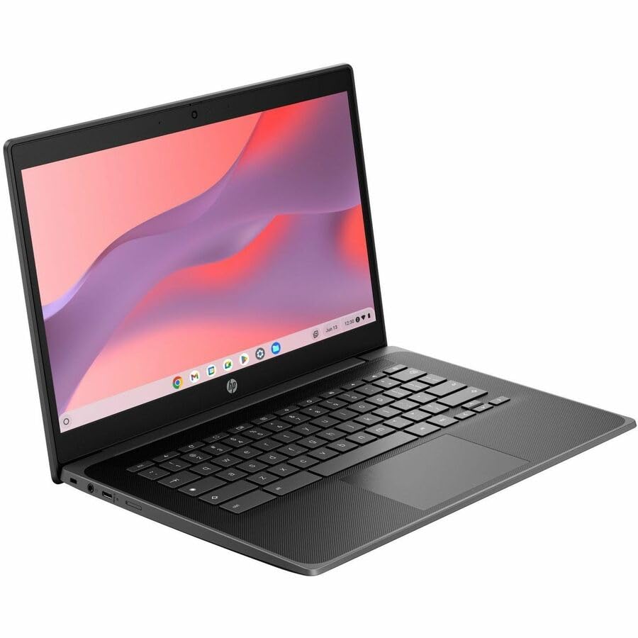 HP Fortis G11 14 HD 1366 x 768 Chromebook Intel N100 4GB 32GB eMMC Intel UHD Jack Black - N100 - UHD Graphics - 14 HD Display -