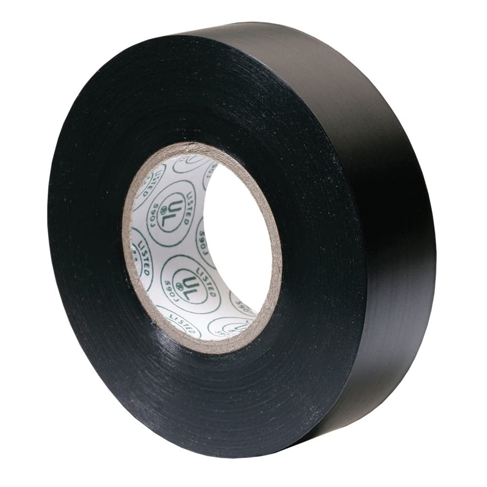 Ancor 331066 Electrical Tape, 3/4'' X 66' Black,WBHDWB01CZ2YS8K