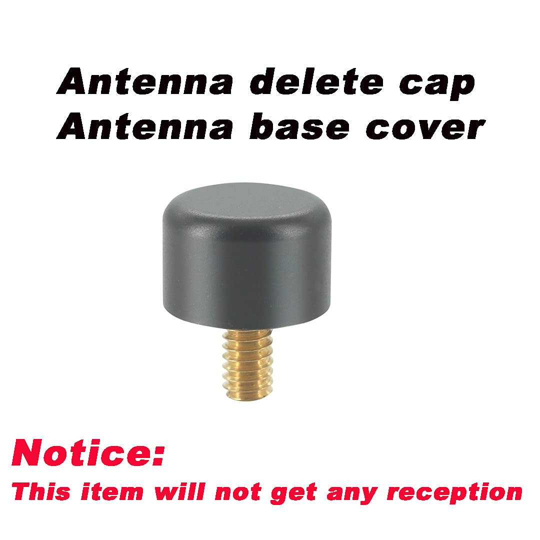 Custom Truck Antenna Delete Cap Kits 2009 2024 Fits For Ram 1500 And Ford F150 Raptor Trucks Antenna Cap Mini Antenna Base Cover