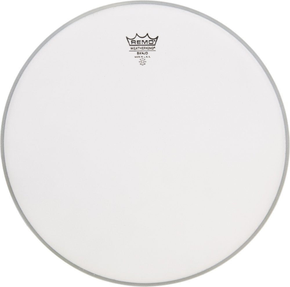 Remo Banjo Head Coated Top   High Collar, 11 2/16'