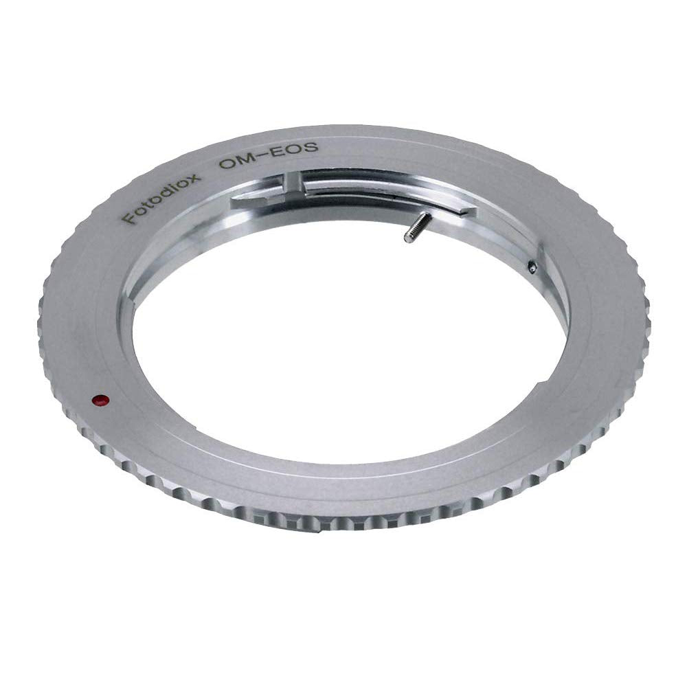 Fotodiox Lens Mount Adapter Compatible with Olympus Zuiko (OM) 35mm SLR Lens to Canon EOS (EF, EFS) Mount D/SLR Camera Body  w