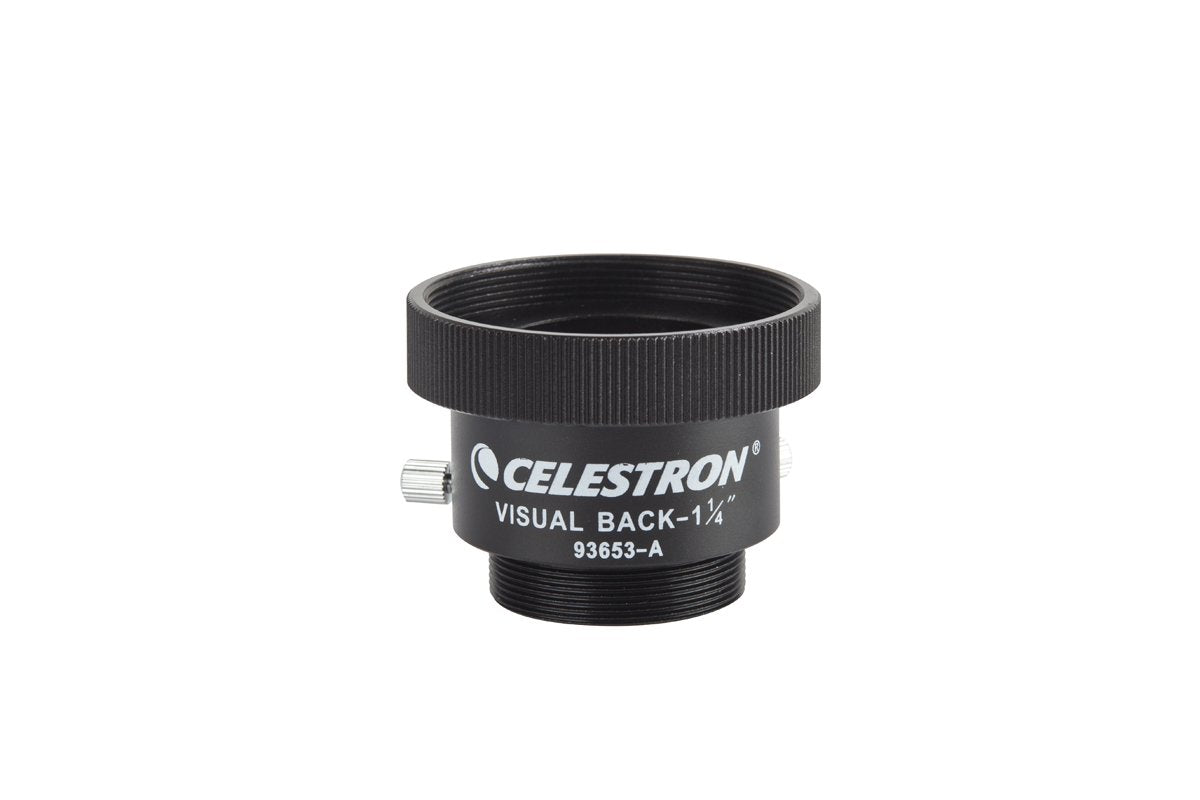 Celestron 93653 A 1.25 Inch Visual Back Metal Adapter (Black)