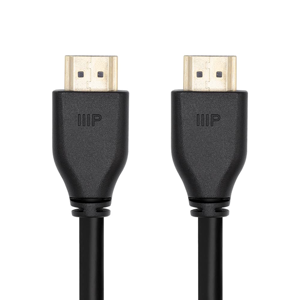 Monoprice 8K Certified Ultra High Speed Hdmi 2.1 Cable   8K@60Hz, 48Gbps, Cl2 In Wall Rated, 30Awg, Dynamic Hdr And Dolby Vision
