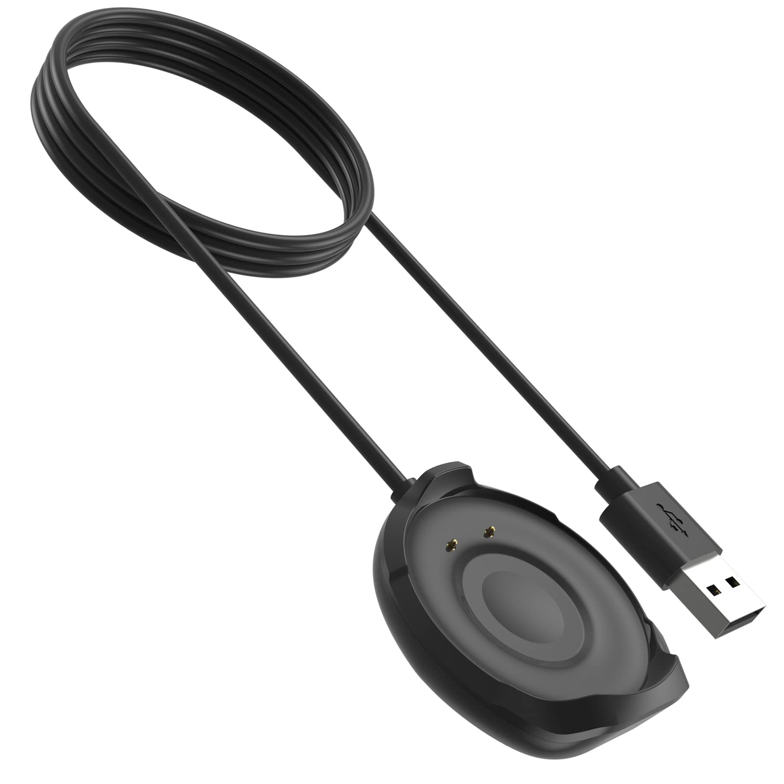 Disscool Replacement Charging Dock Cable Compatible With Moto 360 3Rd Gen, Usb Cable Charging Charger Holder Stand For Women Men