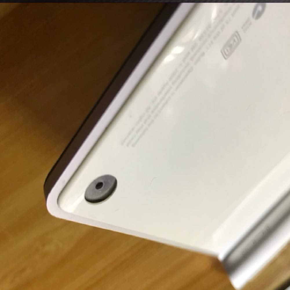 Wesappinc 2Pcs/Set Replacement Touchpad Bottom Rubber Feet For Magic Trackpad A1339 Bottom Case Kit