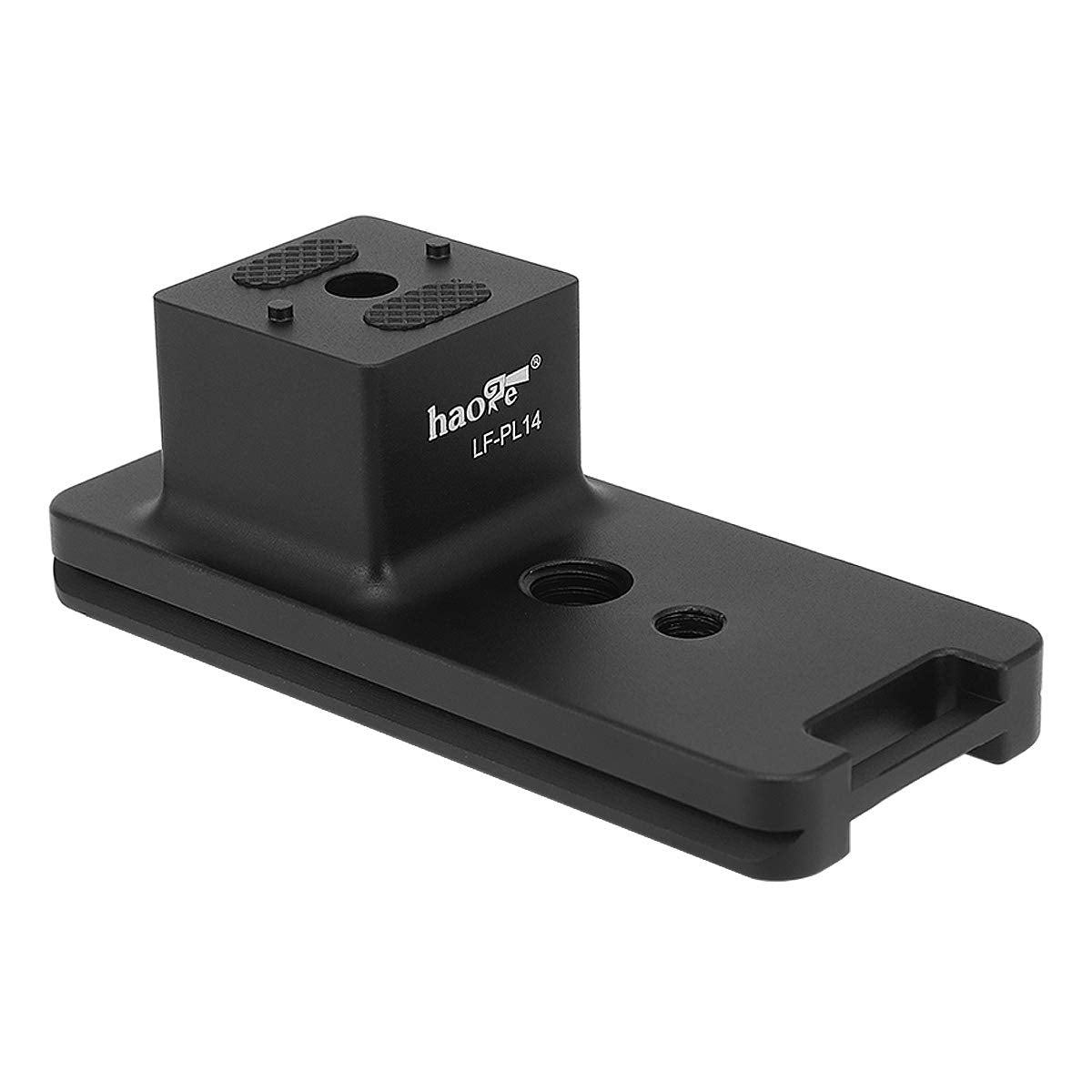 Haoge Lf Pl14 Lens Collar Replacement Foot For Panasonic Lumix G Leica Dg Vario Elmar 100 400Mm F4.0 6.3 Asph H Rs100400 Lens Tripod Mount Ring Base Stand Built In Arca Swiss Quick Release Plate