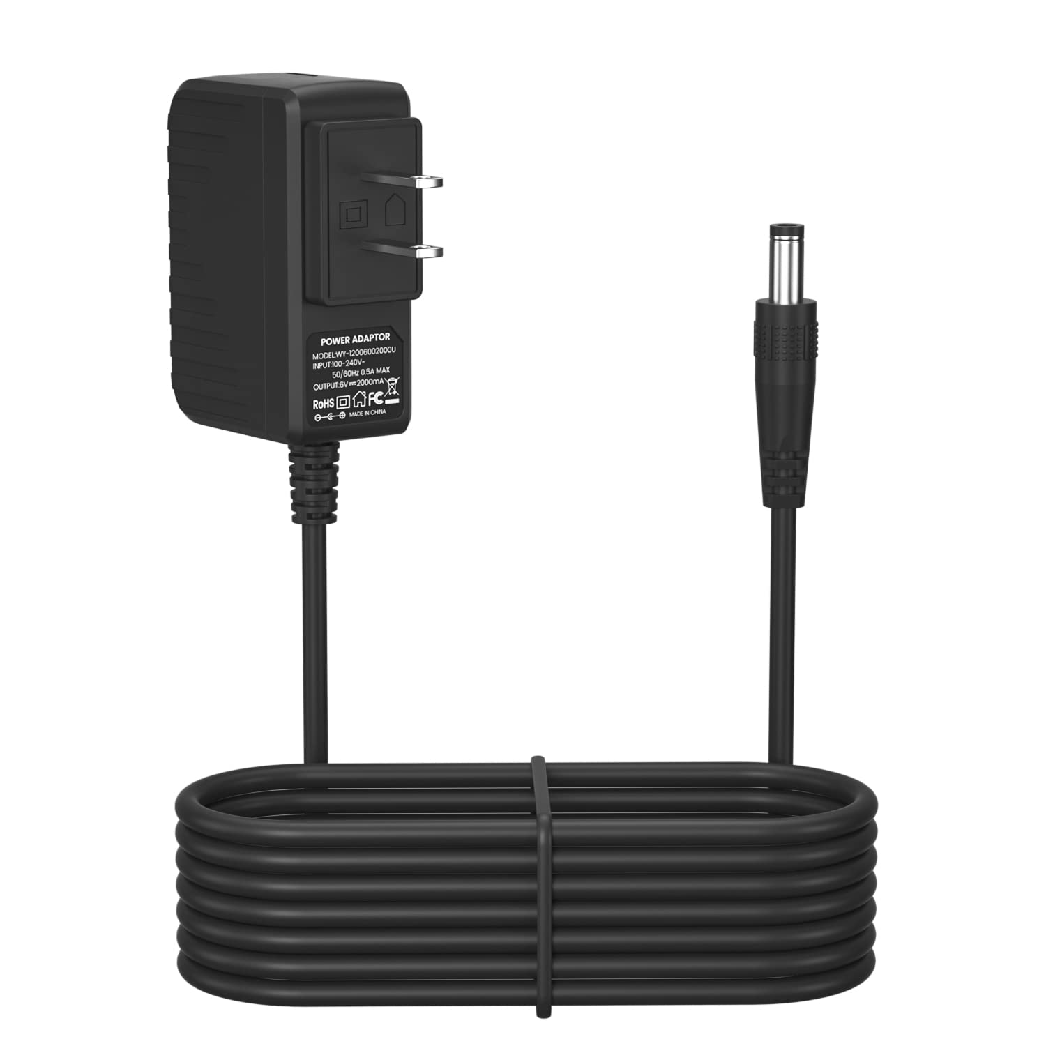 Nfgekt 6V 2A Power Supply Adapter For Proform Elliptical Smart Strider 480 490 500 600 Le, 390 395 475 510 E, 510Ex, 400 700 Car