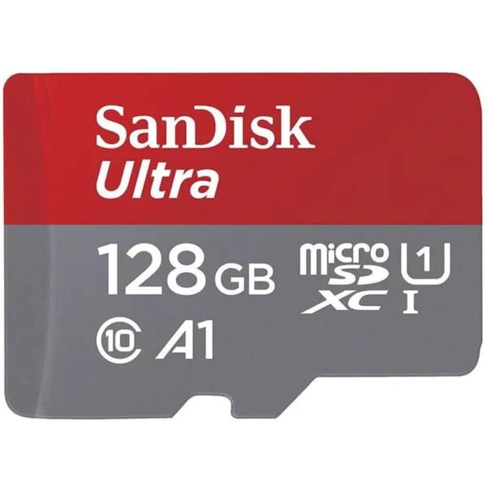 Sandisk 128Gb Ultra Microsdxc Uhs I Memory Card   Up To 140 Mb/S, C10, U1, Full Hd, A1, Micro Sd Card   Sdsquab 128G Gn6Mn