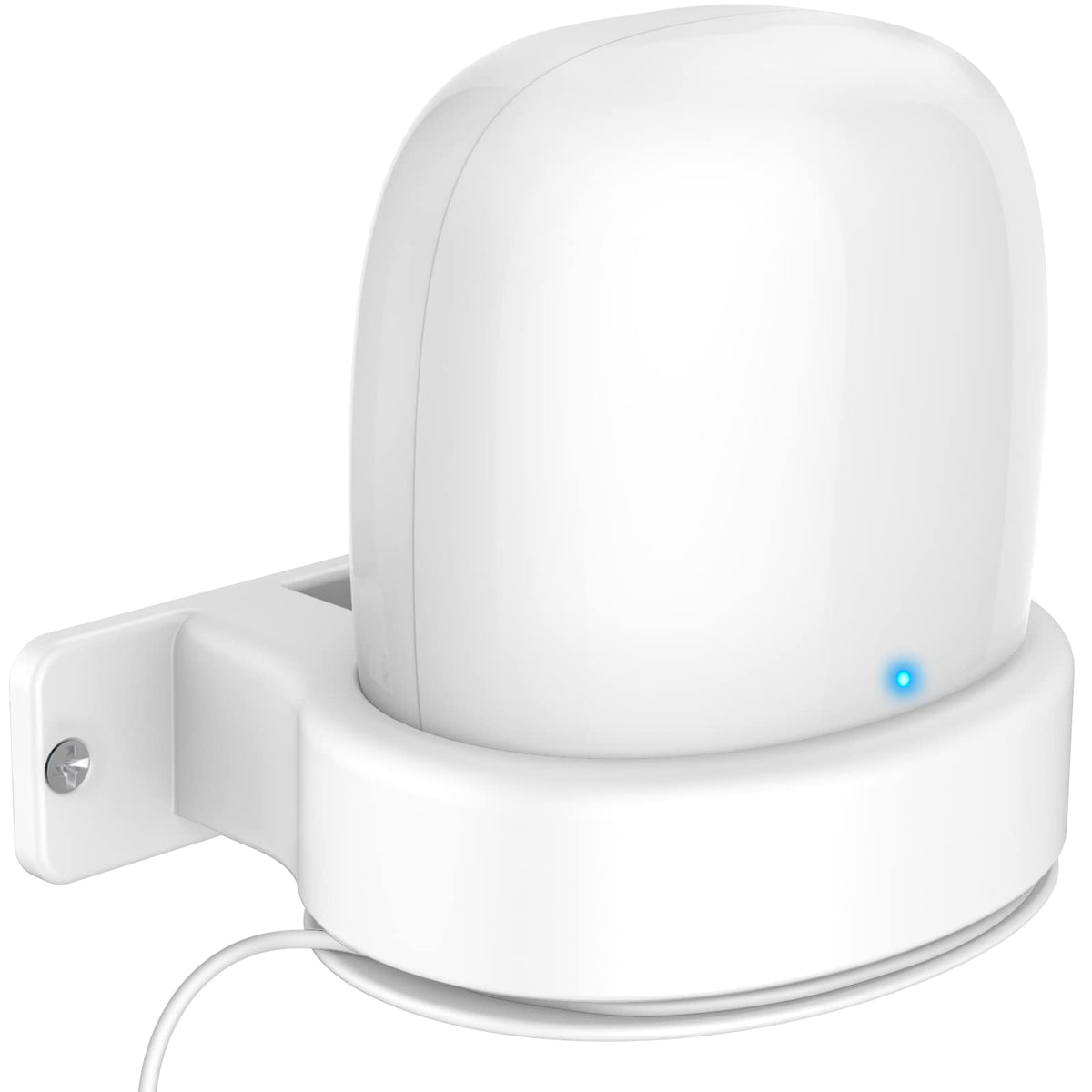 Delidigi For Nest Wifi Pro 6E Wall Mount Abs Bracket Holder Shelf Compatible With Nest Wi Fi Pro Mesh Router Home Wi Fi System R