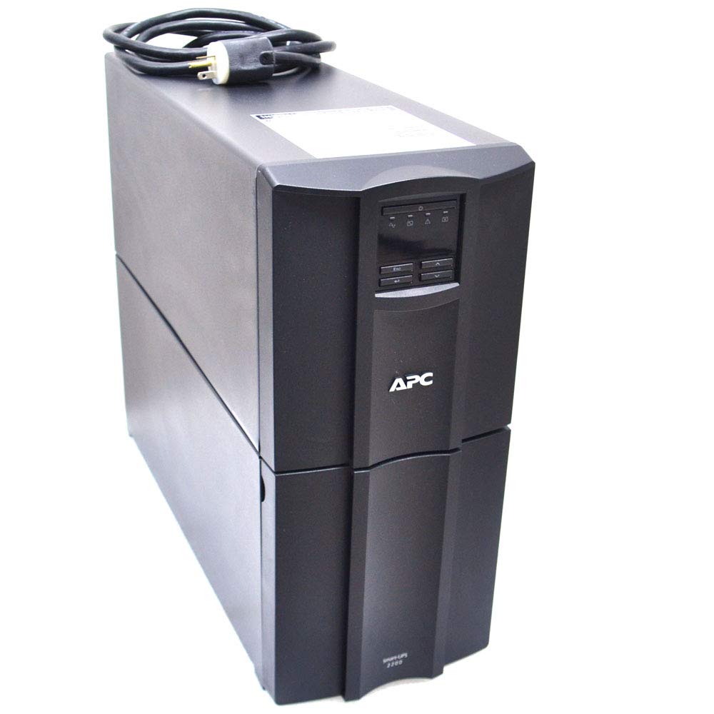APC Smart-UPS 2200VA UPS Battery Backup with Pure Sine Wave Output (SMT2200)
