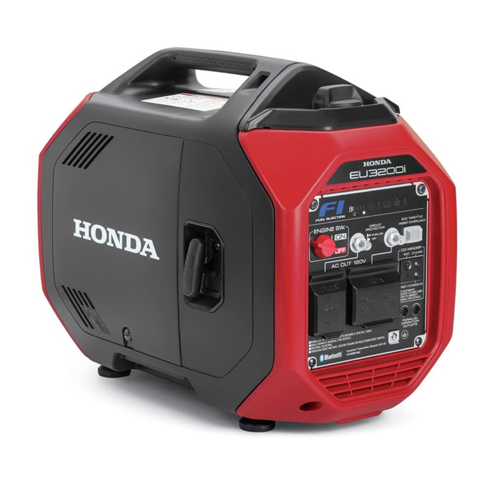 Honda 665730 EU3200IAN 3200 Watt Bluetooth Portable Inverter Generator with CO-MINDER
