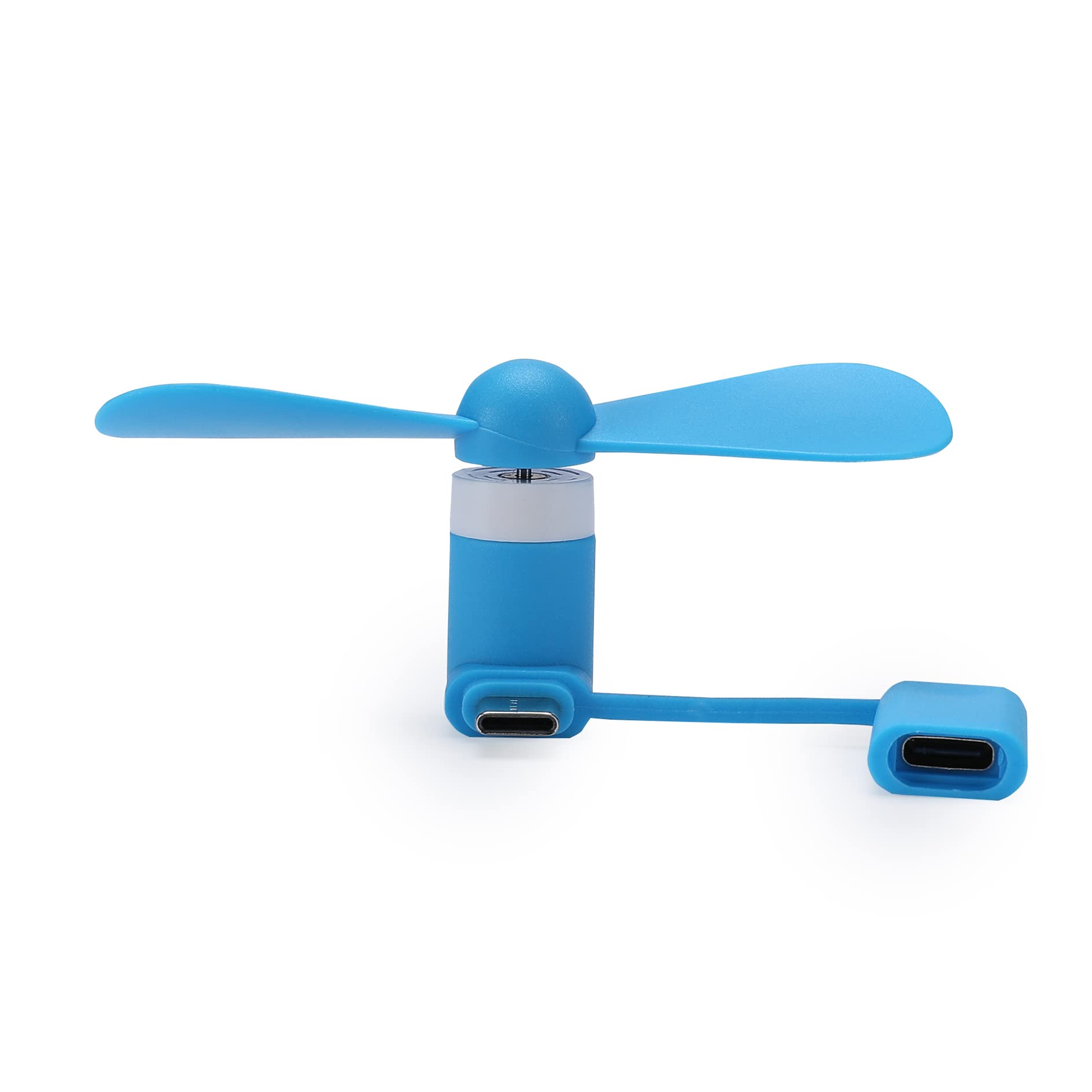 Dntesr Mini Cell Phone Fan 2 In 1 Fan Compatible For Iphone, Ipad, Android Smartphone,Tablet   Colorful And Powerful  Cell Phone