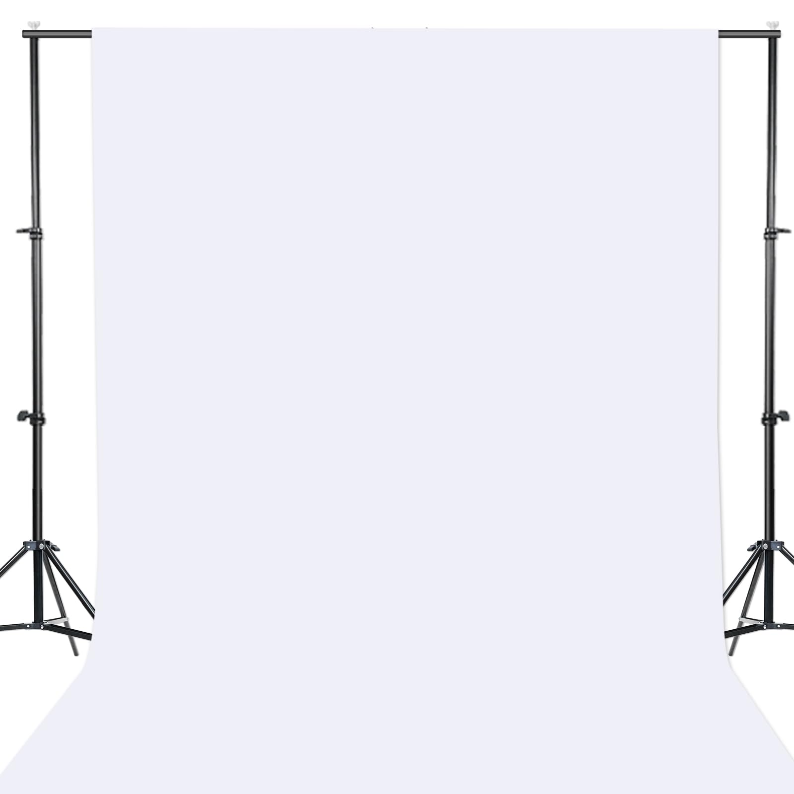Gfcc 7X10Ft White Backdrop Background   For Photography Photo Booth Backdrop For Photoshoot Background Screen Video Recording Pa