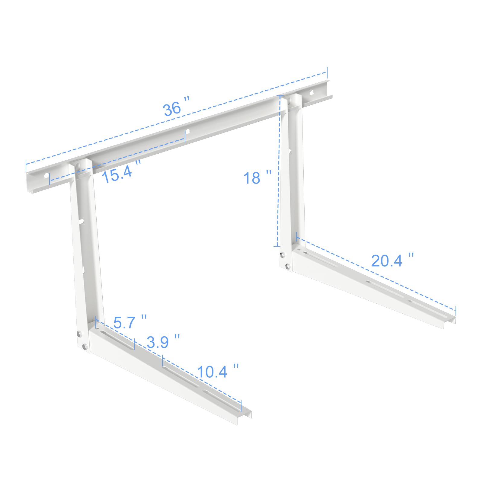 Mini Split Wall Mounting Bracket For 9000 36000Btu Ductless Air Conditioner Outdoor Universal Heat Pump System Support Up To 330