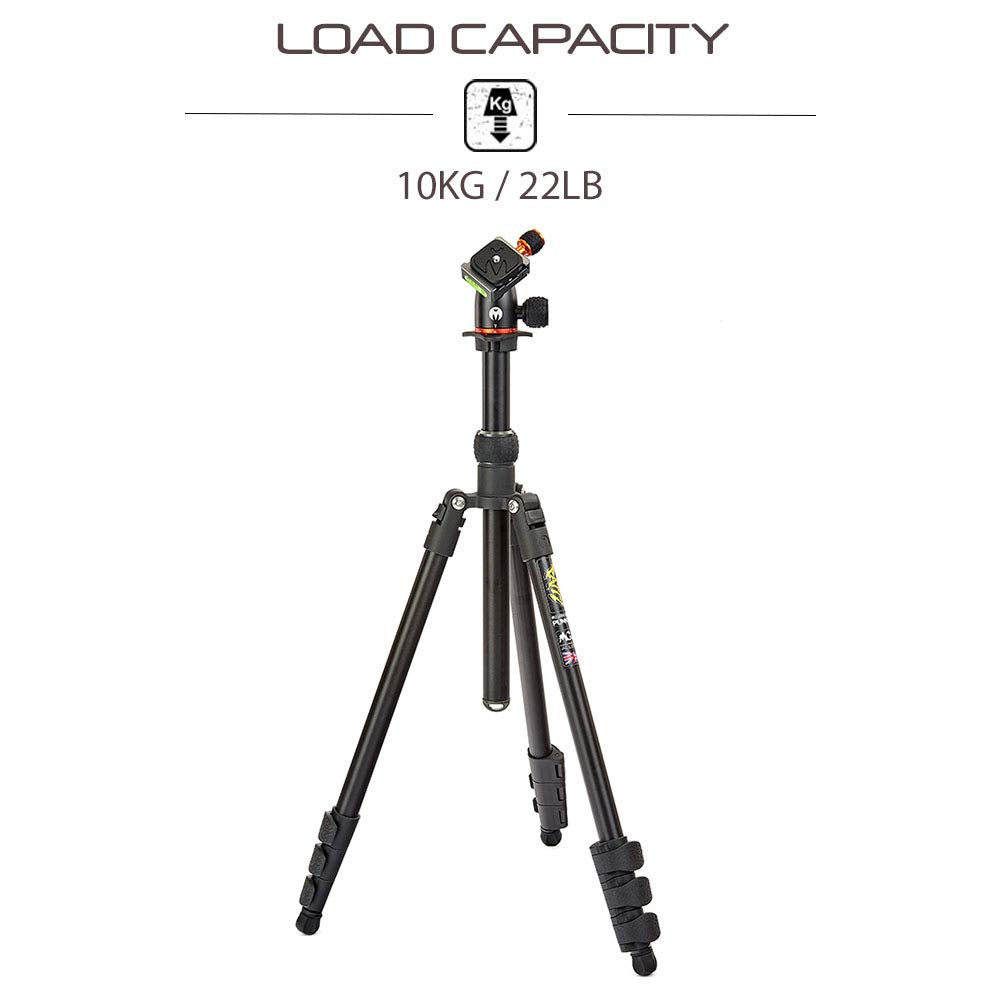 3 Legged Thing Patti Flip Lock Magnesium Alloy Tripod & Tripod Ballhead   Black (Pattiblack)