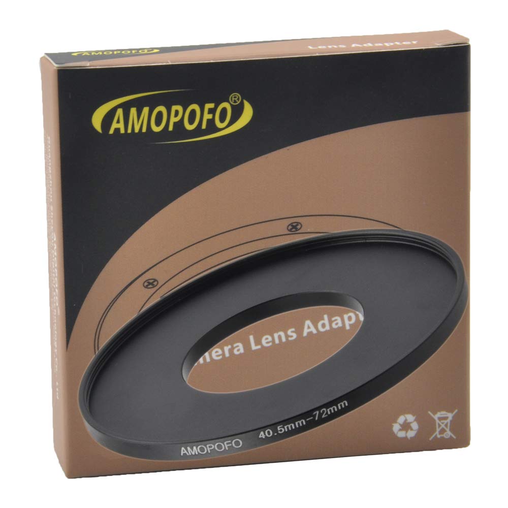 40.5Mm To 72Mm Camera Filter Ring/40.5Mm To 72Mm Step Up Ring Filter Adapter For 72Mm Uv, Nd, Cpl Filter,Metal Step Up Ring