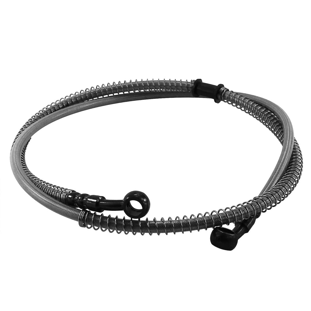 Pro Bat Braided Hydraulic Brake Hose Line Pipeline For Chinese Gy6 Scooter Atv Dirt Bike Go Kart 10Mm Banjo Ends (39.4''/100Cm)