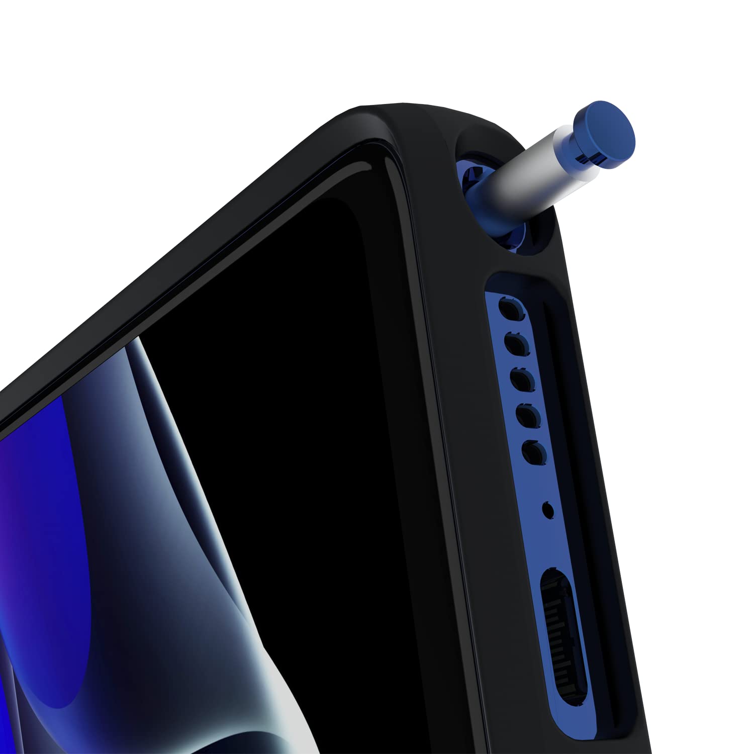 Motorola Moto G Stylus 5G (2022) Slim Fit Protective Case   Black, Shock Absorbing, Camera Protector