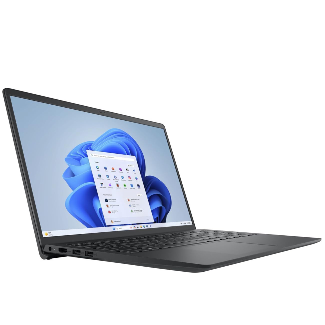 Dell Inspiron 15 3520 Touch Laptop for Business & Student, 15.6' FHD Display, 11th Gen Intel 4 Core i5 1155G7, 32GB RAM, 2TB PCIe SSD, Keypad, HDMI, Webcam, PDG HDMI Cable, Win 11 Pro, Carbon Black