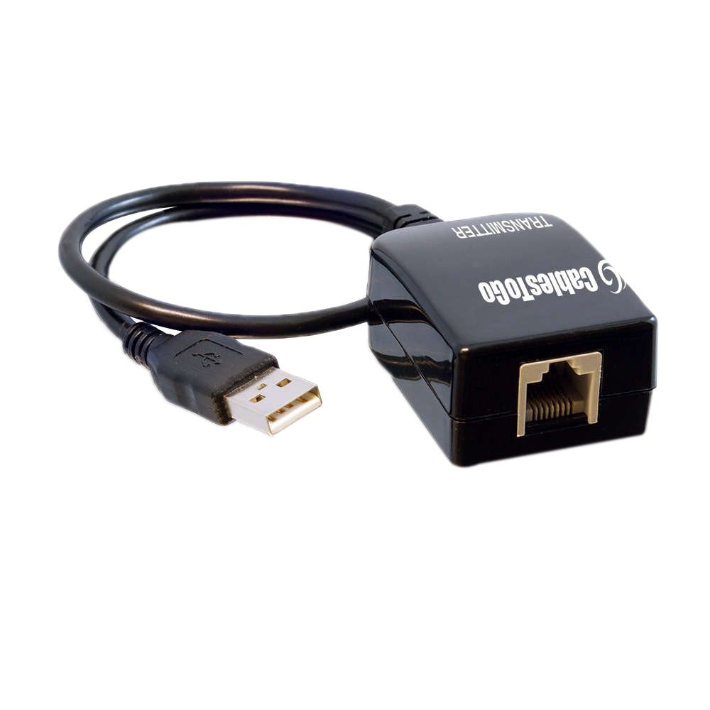 C2G Usb Extender, Dongle, Usb 1.1 Over Cat5, Superbooster Extender, Black, Cables To Go 29348