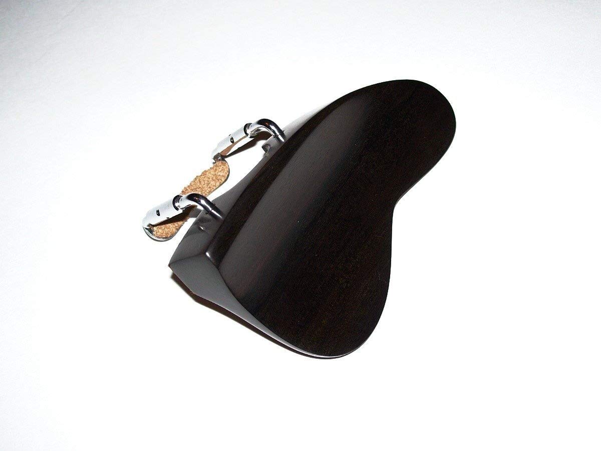 A 4/4 Or 3/4 Berber Chin Rest Ebony With Standard Bracket Installed Vwws