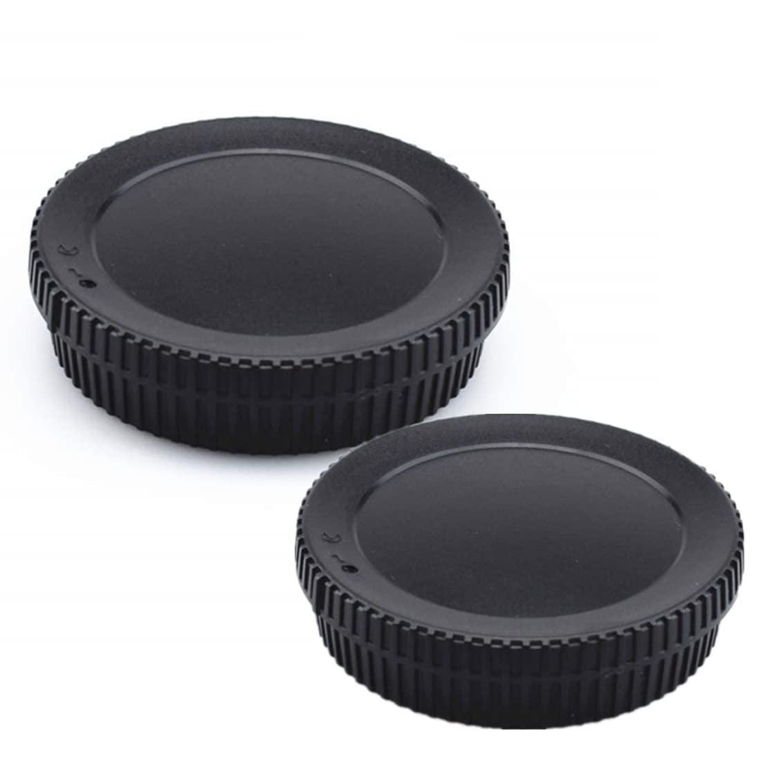 Body Cap & Camera Rear Lens Cover Compatible For Nik Z Mount Camera Lens Z7Ii Z6Ii Z50 Z6 Z7 Replaces Lf N1 Bf N1(2Pcs)