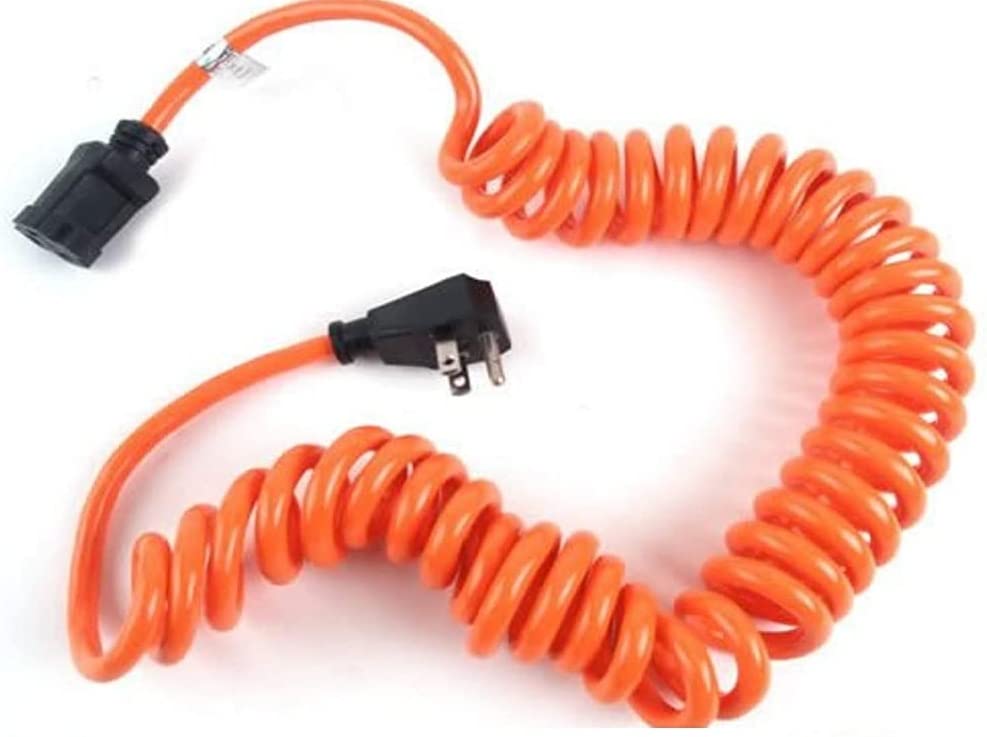 Prime Ad010610 10' 16/3 Sjt Orange Coiled Power Tool Cord