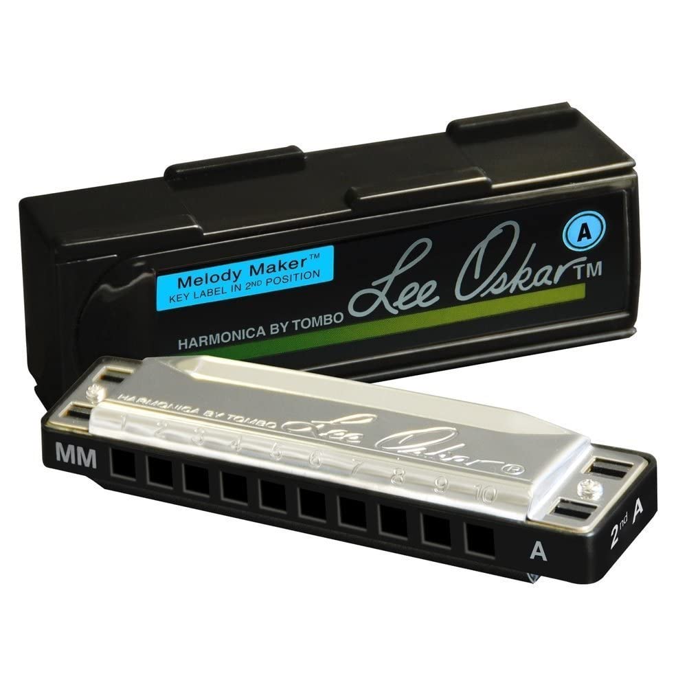 Lee Oskar 1910Mma Melody Maker Harmonica, Key Of A