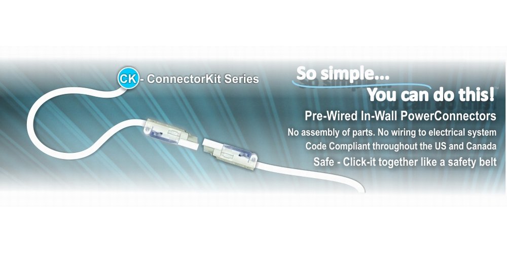 Powerbridge Solutions Ckre 10 10 Feet In Wall Power Connector Extension