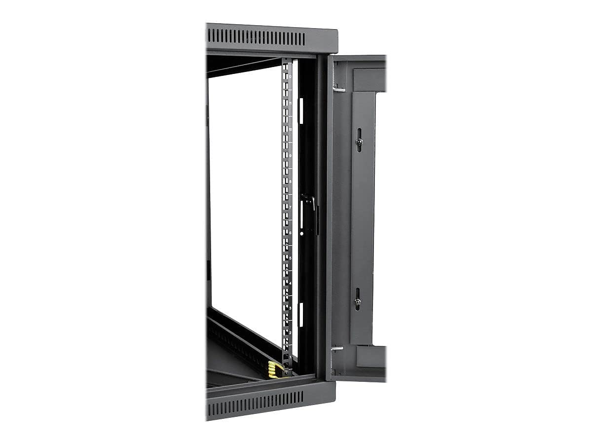 Tripp Lite 12U Wall Mount Rack Enclosure Server Cabinet With Acrylic Glass Door, Hinged Back, 24.5 In. Deep, Ups-Depth (Srw12Usd