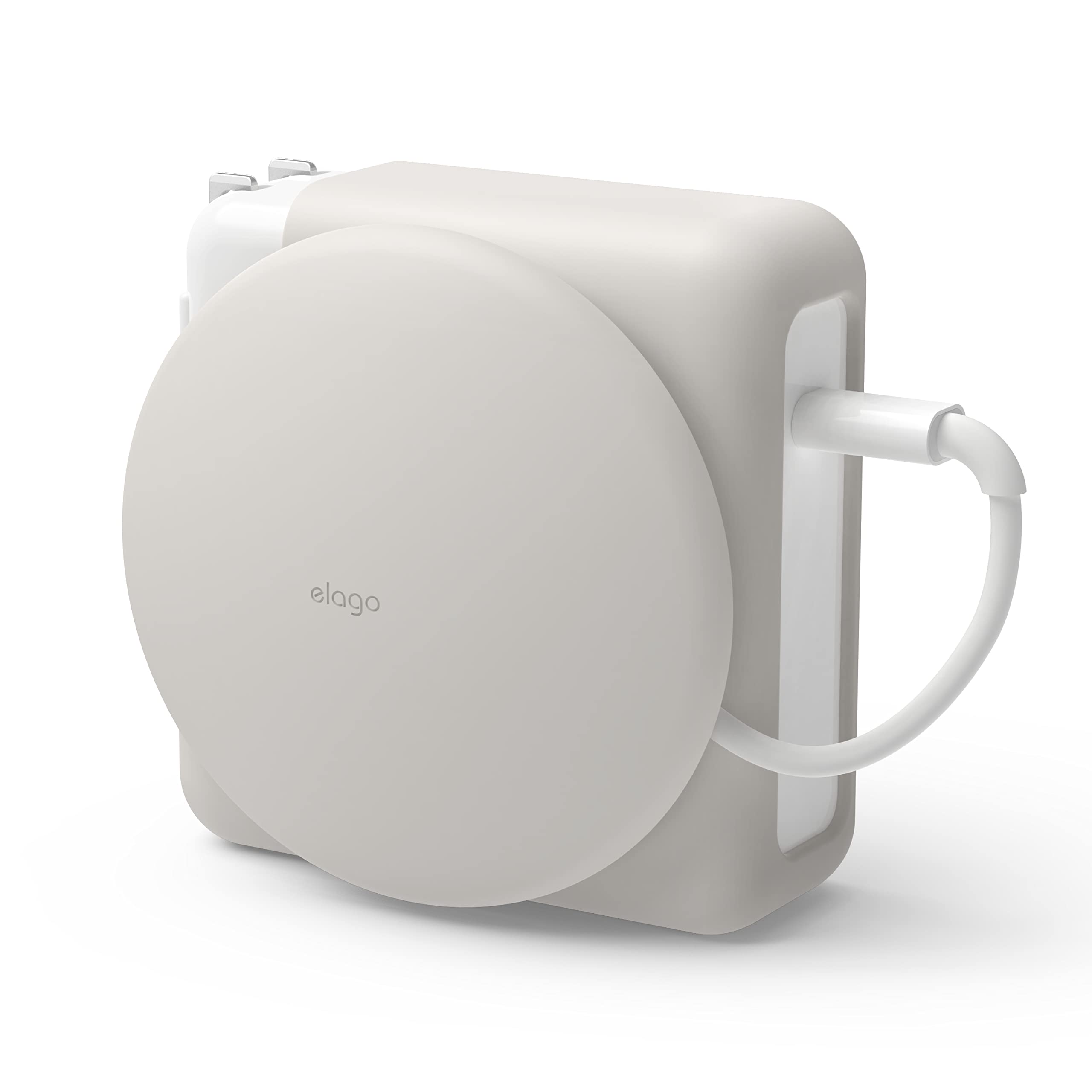 Elago Charger Cable Management Case, Cord Reel Organizor Compatible With Macbook Pro 2023 14    M3 12&14 Core, M2 12 Core, 2021