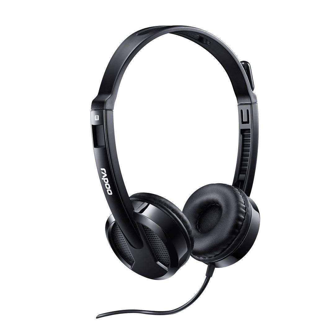 Rapoo Headset 106405108800 H100 3.5MM jack Wired Stereo Headset Retail