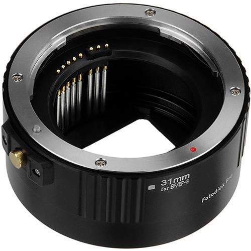 Fotodiox Pro Auto Macro Extension Tube, 31Mm Section   For Canon Eos Ef/Ef S Lenses For Extreme Close Up With Autofocus Or Auto