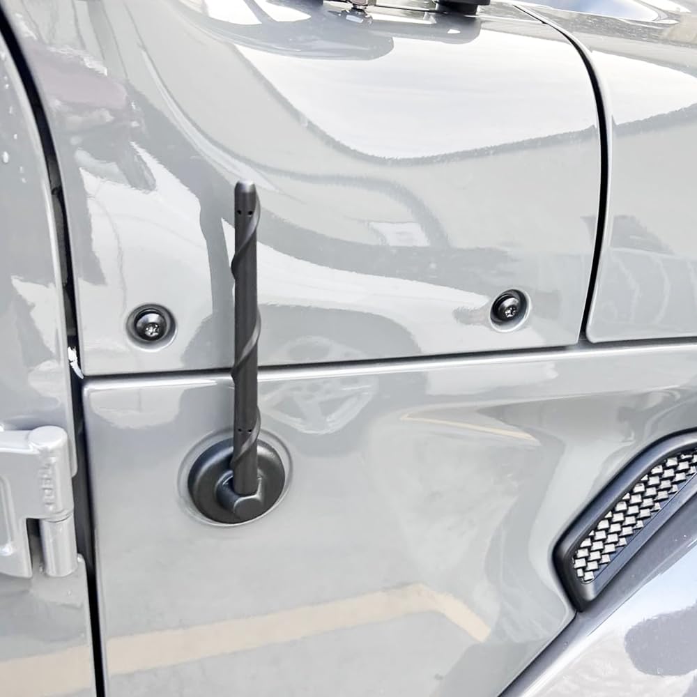 Ksaauto Antenna For 2007 2024 Jeep Wrangler Jl Jk Jt Jku Jlu Rubicon Sahara Unlimited Sport 4Xe Willys Mojave Gladiator, 7 Inch