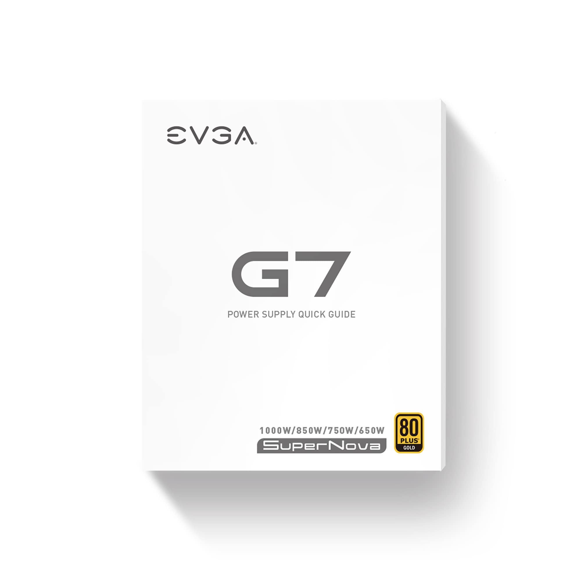 Evga Supernova 750 G7, 80 Plus Gold 750W, Fully Modular, Eco Mode With Fdb Fan, 10 Year Warranty, Includes Power On Self Tester,