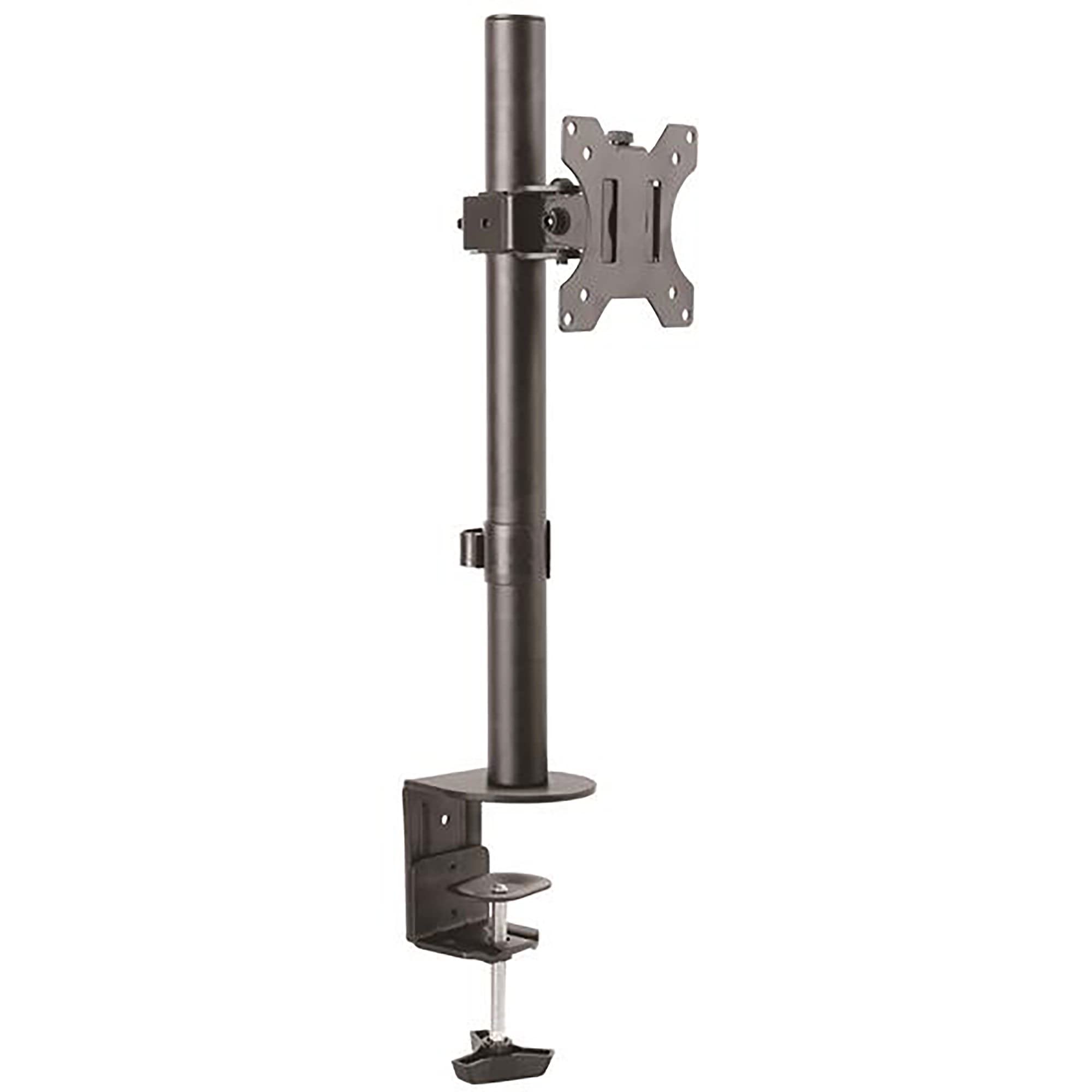 Startech.Com Single Monitor Desk Mount   Single Screen Heavy Duty Pole Mount For Up To 34Inch Vesa Compatible Displays   Ergonom