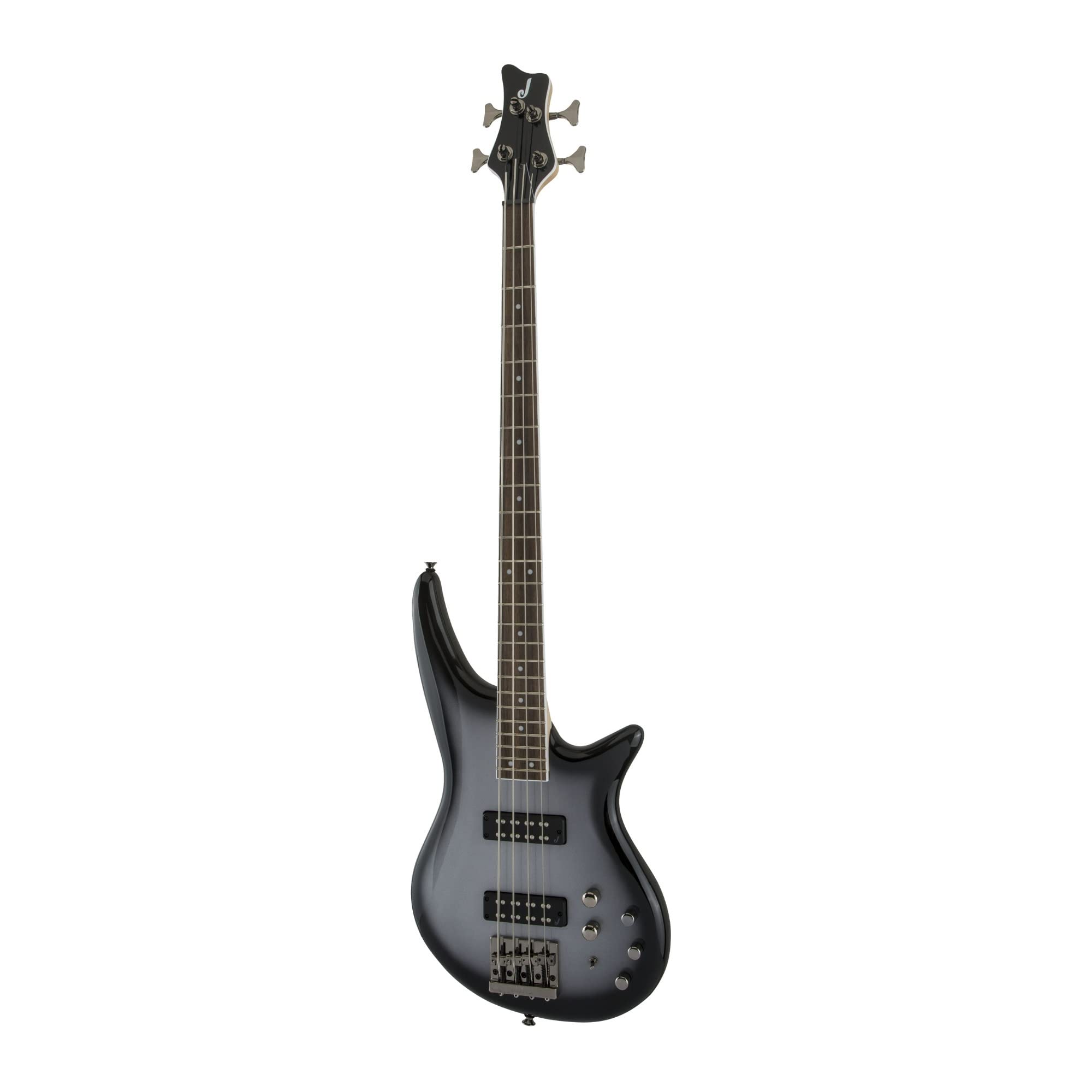 Jackson Js Series Spectra Bass Js3, Silverburst, Laurel Fingerboard