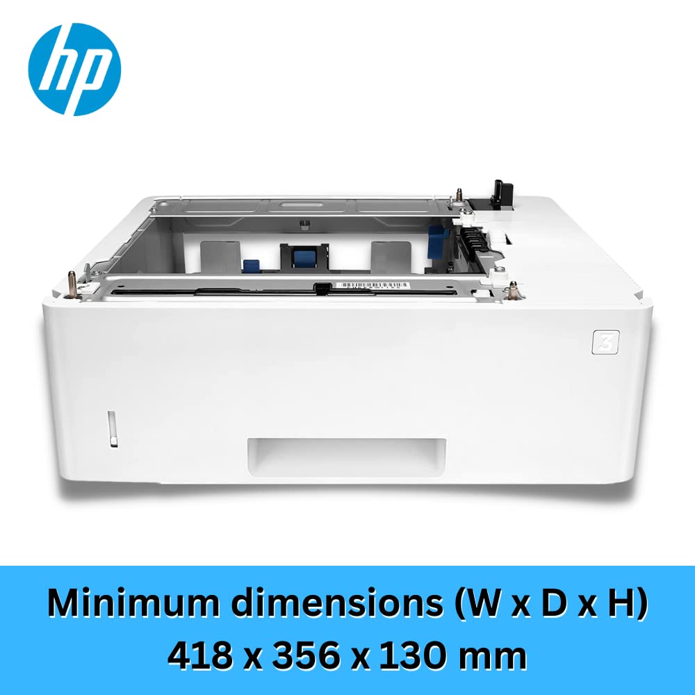 Hp Laserjet 550 sheet Paper Tray   550 Sheet   F2A72A, White