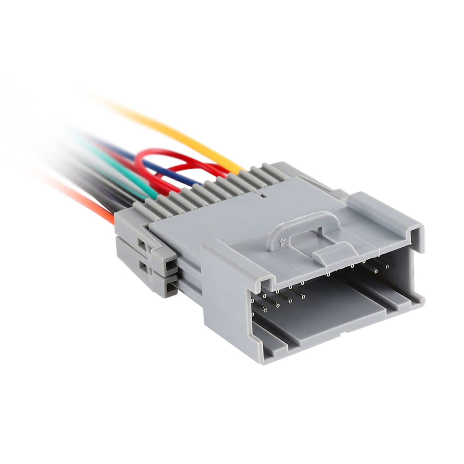 Red Wolf Radio Wiring Harness For Select Saturn 2000 2005 L Series/Sl/Ion/Sw/Sc 70 2002 Stereo Wire Connector Plug Non Factory A