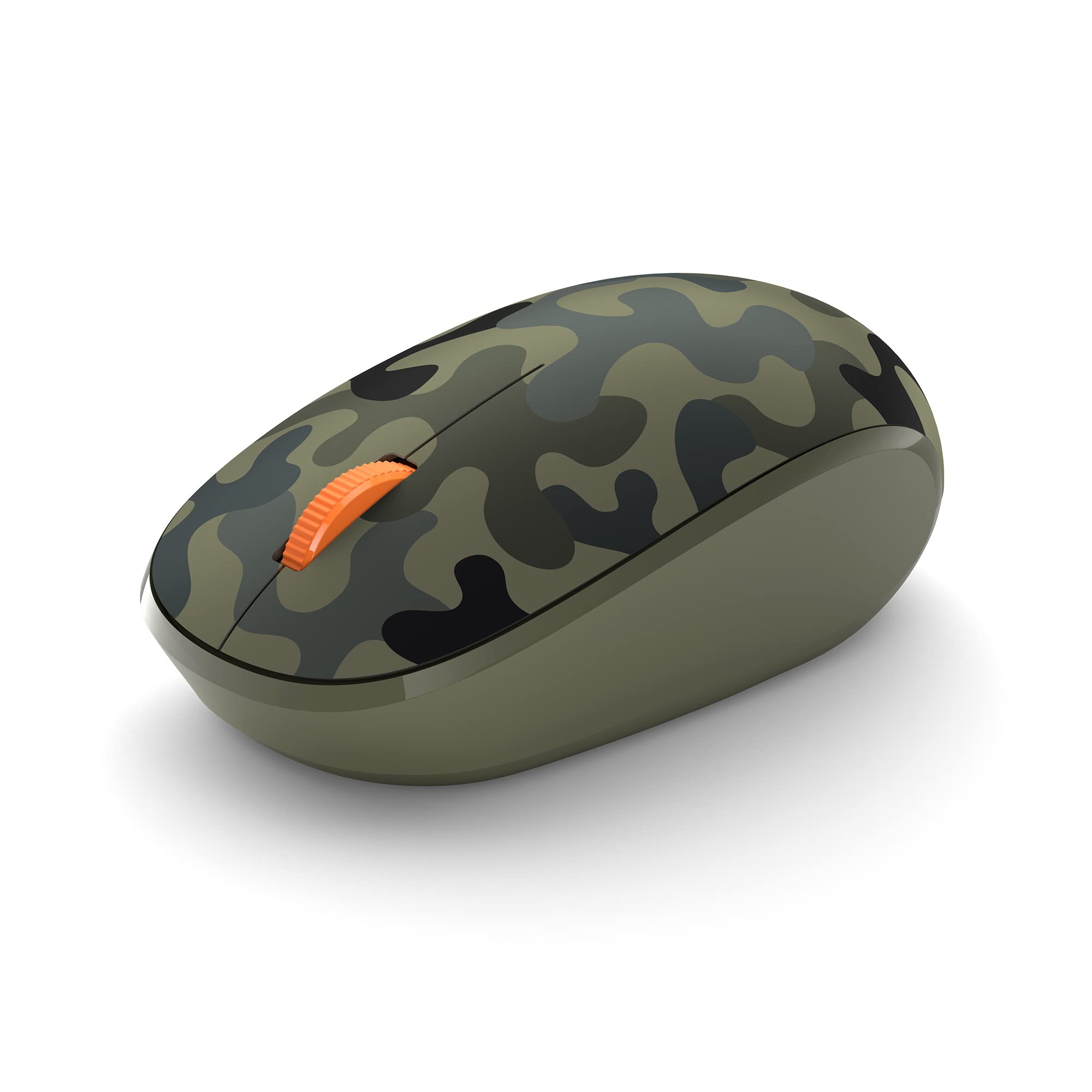 Microsoft Bluetooth Mouse   Forest Camo. Compact, Comfortable Design, Right/Left Hand Use, 3 Buttons, Wireless Bluetooth Mouse F