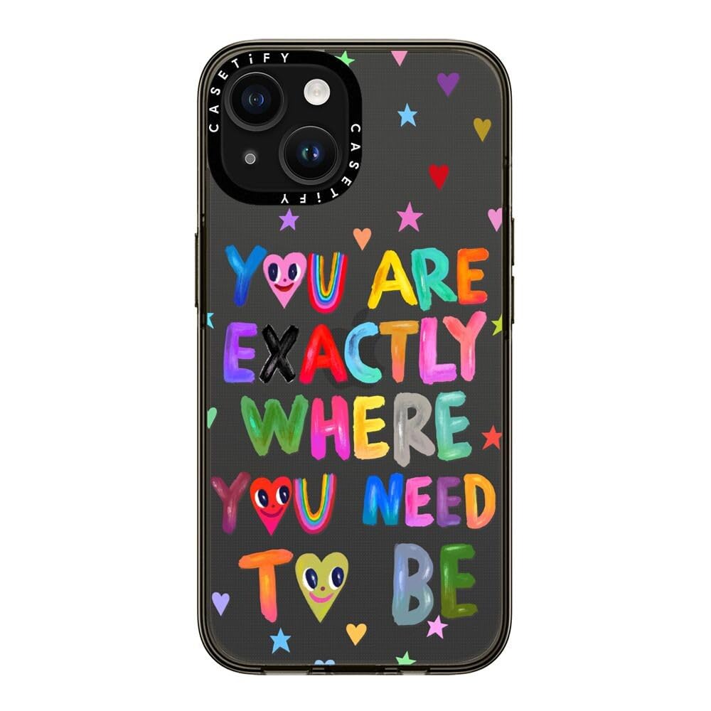 Casetify Compact Case For Iphone 15 [2X Military Grade Drop Tested / 4Ft Drop Protection]   You Are Exactly Where You Need To Be