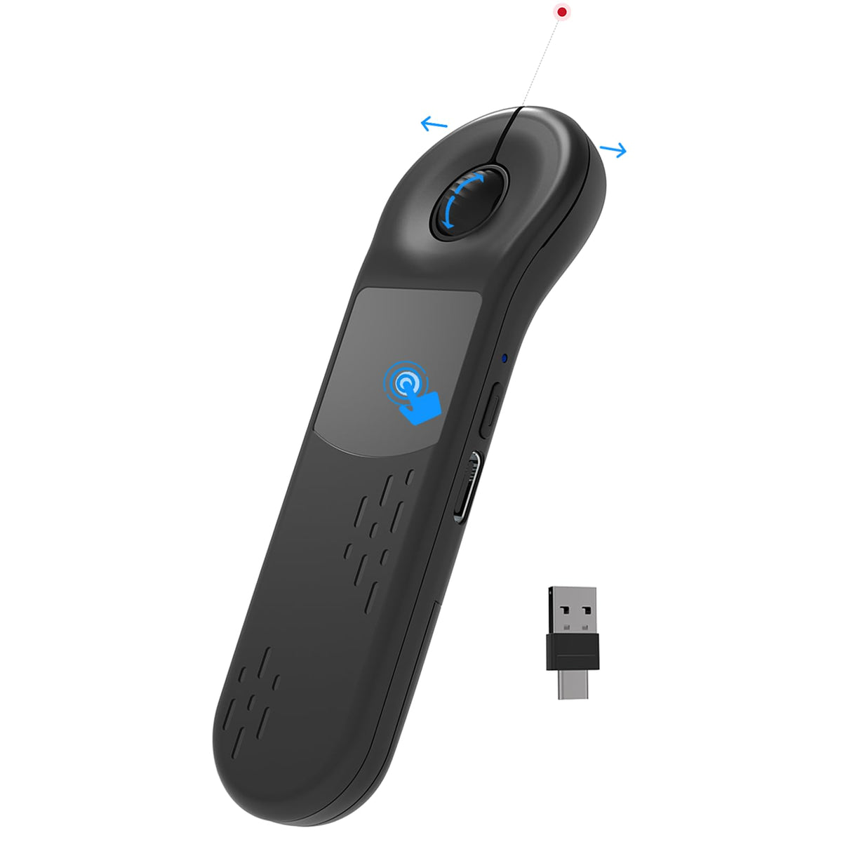 3-Link Air Mouse for PC/iOS/Android with Touchpad Rechargeable Wireles ...