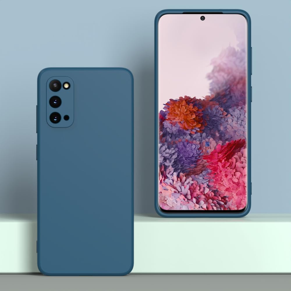 Wogroo For Samsung Galaxy Note 20 Case Dark Blue, Scratch Resistant With Soft Touch, Slim Thin Phone Cover For Samsung Galaxy No