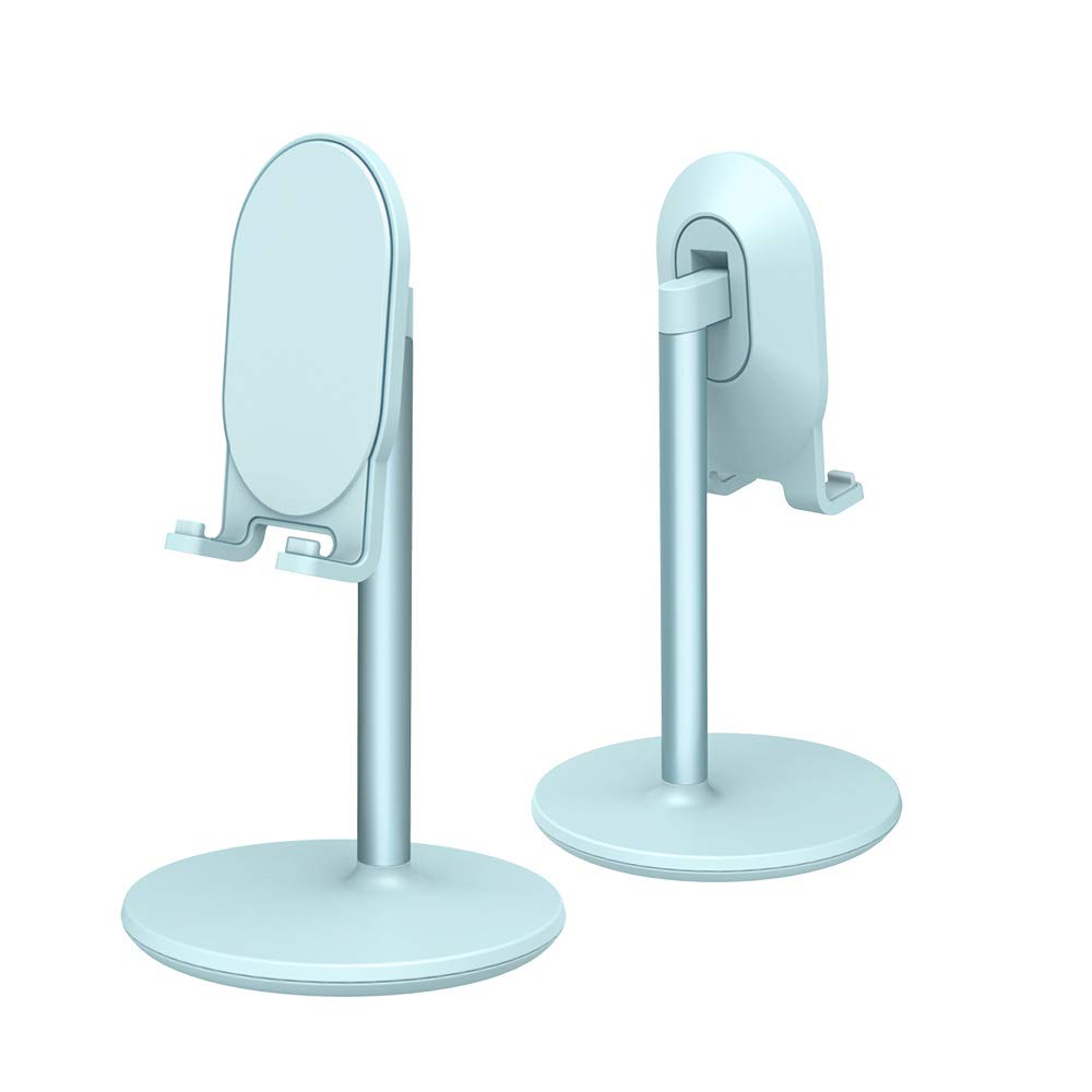 Bright Stone Phone Stand For Desk, Adjustable Cell Phone Holder For Desk, Compatible With 4'' 12.9'' Phones/Tablet/Iphone/Ipad/S