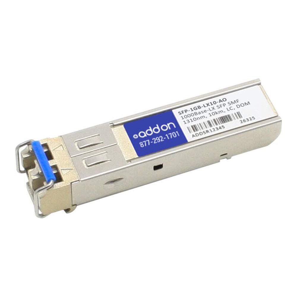 Addon Meraki Cisco Sfp 1Gb Lx10 Compatible Taa Compliant 1000Base Lx Sfp Transceiver (Smf, 1310Nm, 10Km, Lc, Dom)