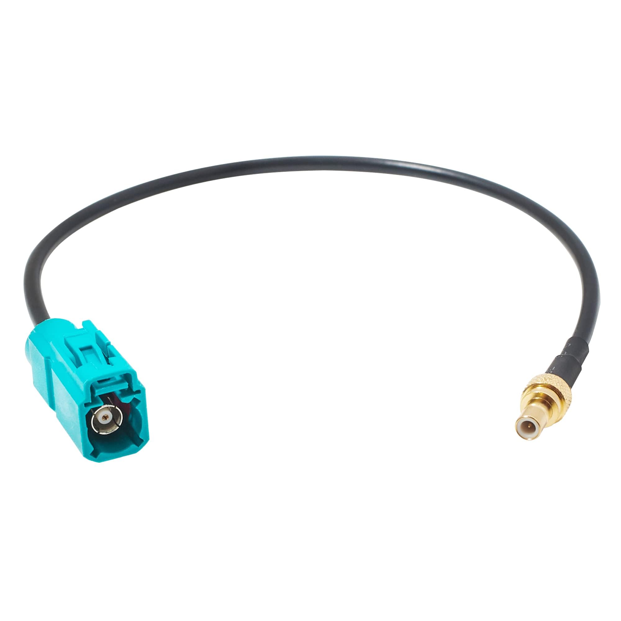 Anina 8 Inch Fakra Z Female To Smb Male Connector Adapter For Car Sirius Xm Satellite Radio Receiver Tuner To Aftermarket Xm Antenna, Coax Pigtail Cable For Vehicle Truck Gm Ford Jeep Ram Toyota