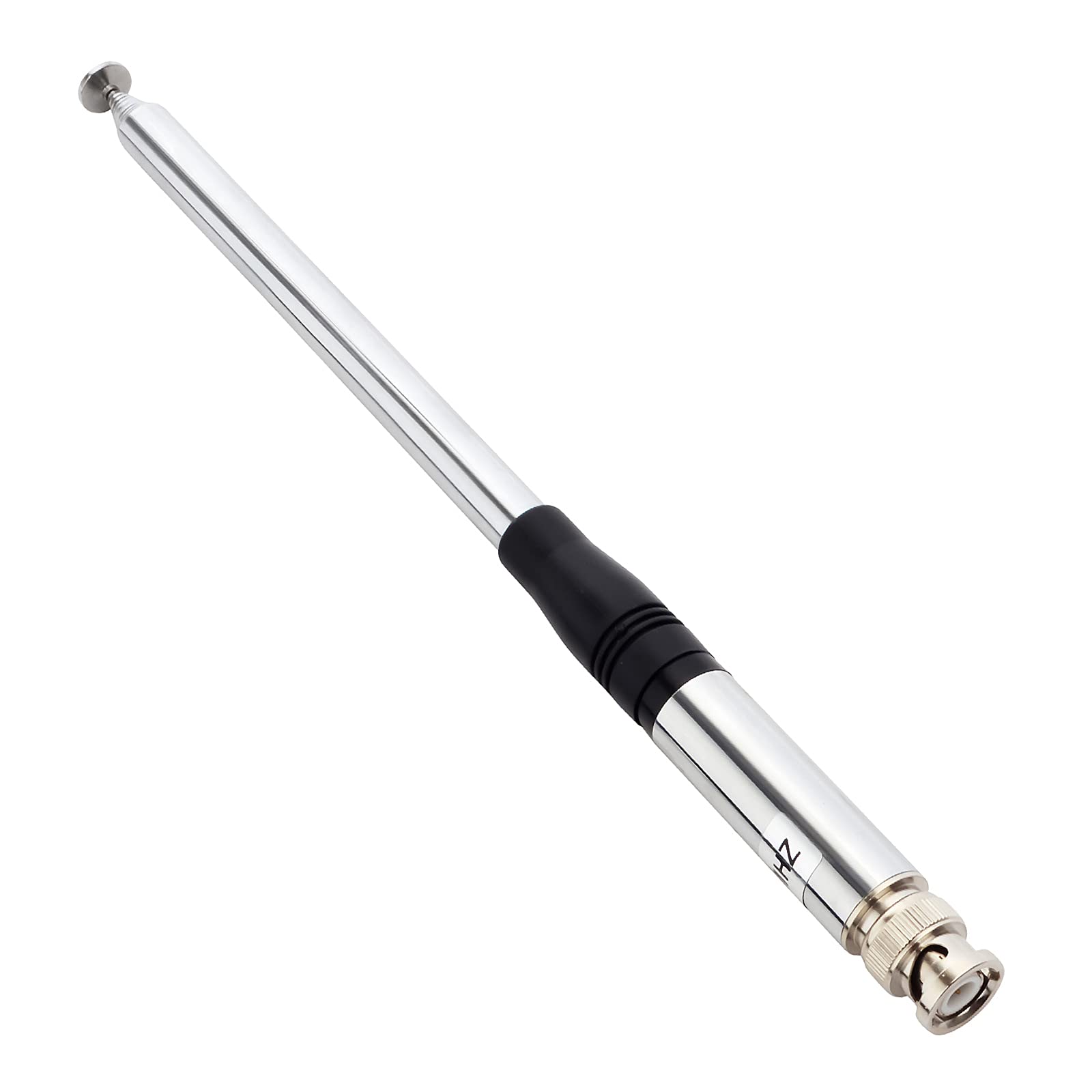 Hys 27Mhz Antenna 9 Inch To 51 Inch Telescopic/Rod Ht Antennas For Cb Handheld/Portable Radio With Bnc Connector Compatible With
