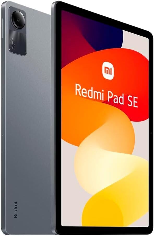 Xiaomi Redmi Pad Se Only Wifi 11' Octa Core 4 Speakers Global Version Dolby Atmos 8000Mah Bluetooth 5.3 8Mp (Graphite Gray Global, 256Gb + 8Gb)