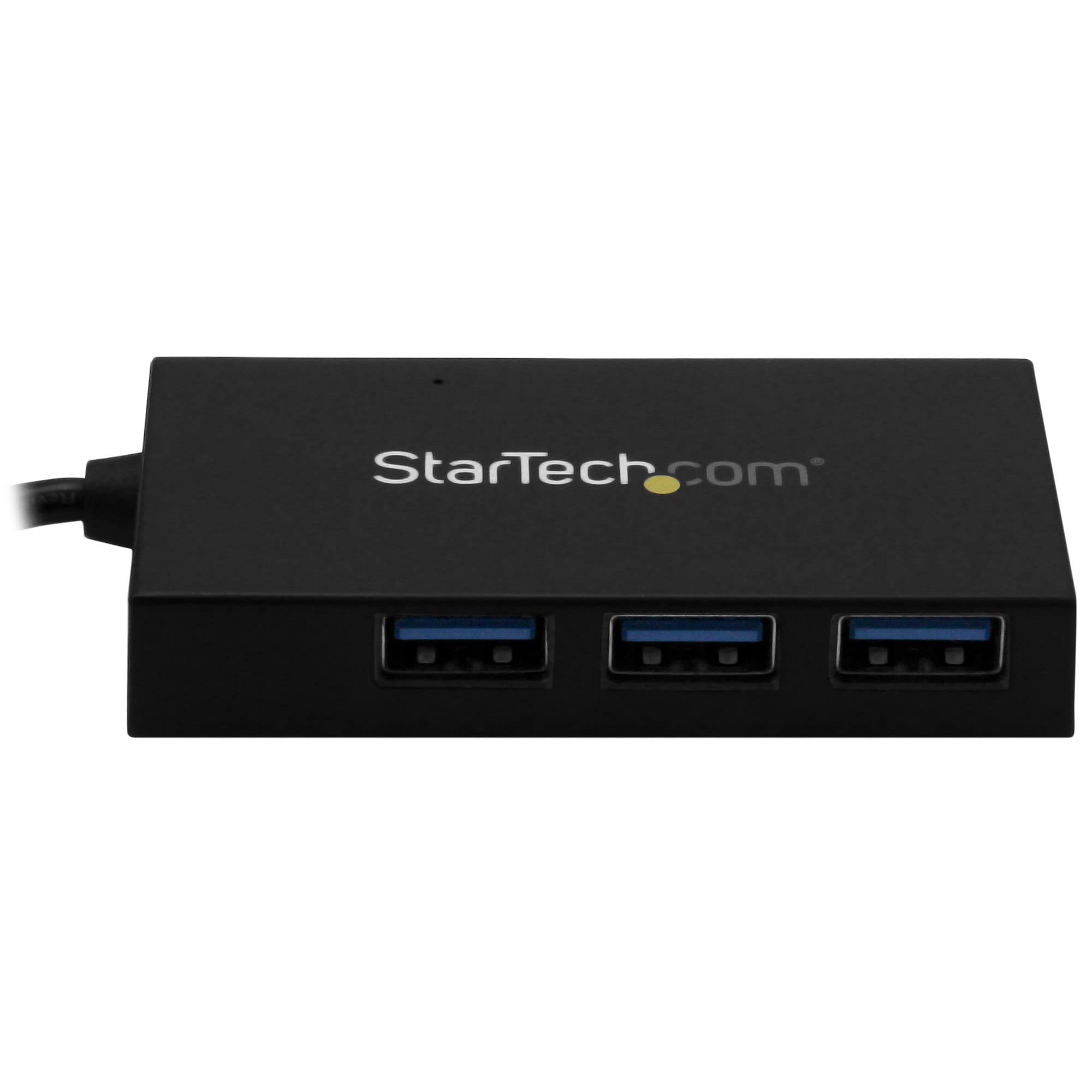 Startech.Com 4 Port Usb 3.0 Hub   Usb Type A Hub With 1X Usb C & 3X Usb A Ports (Superspeed 5Gbps)   Usb Bus Powered   Usb 3.1 G